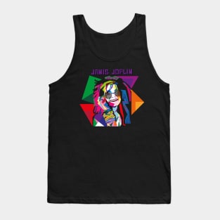 JANIS JOPLIN GEOMETRIC Tank Top